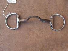 BOMBERS BITS EGGBUTT HAPPY TONGUE HORSE BIT SWEET IRON PORT FOR BRIDLE HEADSTALL