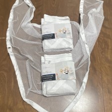 Mainstays Weiß Mesh Spielzeug Organizer 66 x 33 Zoll, 2er Set, 10 Pfund Max