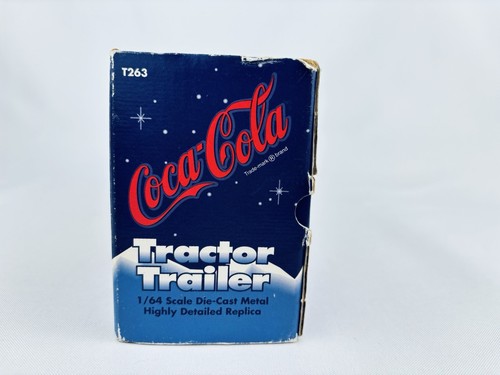 ERTL Coca-Cola 1:64 Tractor Trailer Truck Christmas Polar Bear Die Cast 1996 - Picture 5 of 11