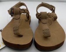 Toddler Sofia Rainbow Sandals Nubuck Leather Size 3/4