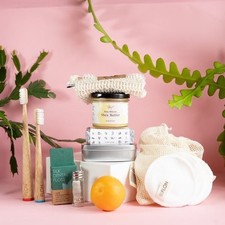 Eco Friendly Bathroom Gift Set by FLON Eco Body Care Essentials.