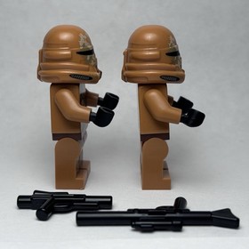 LEGO Star Wars Geonosis Airborne Clone Trooper Minifigure Bundle x2 SW0605 75089