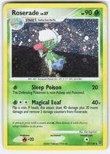 Roserade 17/132 Holo R Secret Wonders Pokemon MP