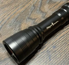 Odepro Underwater 1050 Lumens Dive Light #WD43PRO 492 Feet Depth IP68 Tail Push