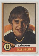 1974-75 O-Pee-Chee Gilles Gilbert #10 0bg9