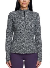 Women's Spyder Fleece Printed Half Zip Multicolor Size S NWT