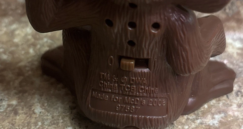 2008 Madagascar 2 Monkey McDonald's Happy Meal Toy, Mason The Monkey - Image 4 of 4