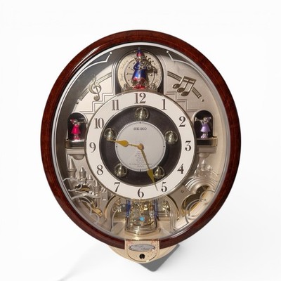 Seiko Melodies In Motion Musical Wall Clock Beatles Songs