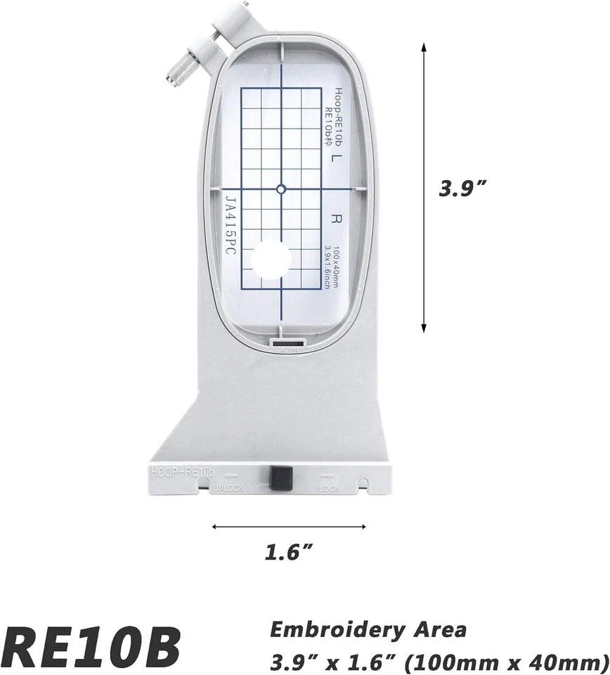 Janome Memory Craft 500E 400E 550E 450E Embroidery Hoop - Image 4 of 4