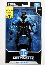DC Multiverse Black Lightning Final Crisis 7  Action Figure McFarlane Gold 2023