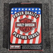 NEW Sealed Harley Davidson Poker Quality Playing Cards