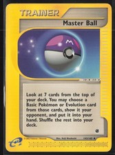 Master Ball 143/165 Uncommon Expedition Base Set Pokemon Near Mint on eBay