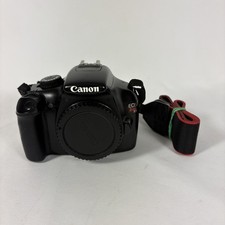 Canon EOS Rebel T3 Digital SLR Camera Black with battery and charger