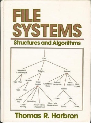 File Systems: Structures and Algorithms - hardcover Harbron, Thomas R.