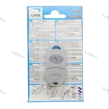 CAME TOP432NA Door Remote Control 433 TOP-432NA 1pcs New