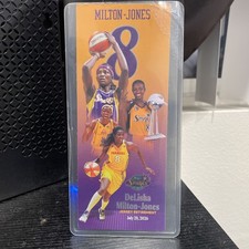Los Angeles Sparks DeLisha Milton-Jones Commemorative Jersey Retirement Card