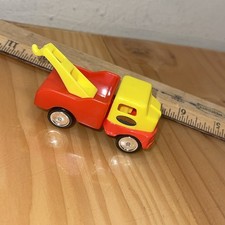 Vtg Die Cast Tow Truck 1998 Maisto Tonka Toys Wrecker Construction Equipment