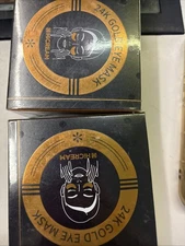 24K Gold Eye Masks for Dark Circles and Puffiness Gel Eye Mask Skincare, under E