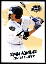 2021 Ryan Aguilar Choice Minor League Rookie Brewers Biloxi Shuckers