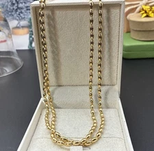 Elegant 14k Gold Filled Bead Ball Chain, 28” / Wear Long, Doubled or Layered