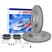BOSCH Bremsscheiben 330mm + Beläge Hinten für AUDI A6 C8 A7 4KA Q5 FYB FYT