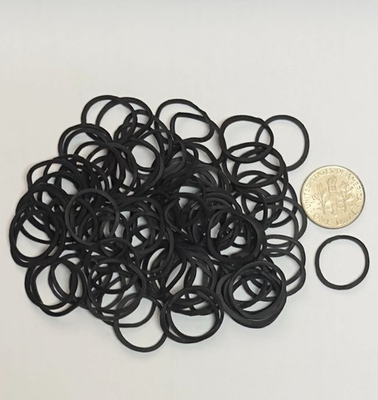 #ad #ad 50 PCS SMALL BLACK RUBBER BANDS $2.89