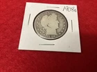 SILVER - 1908 D BARBER SILVER HALF DOLLAR