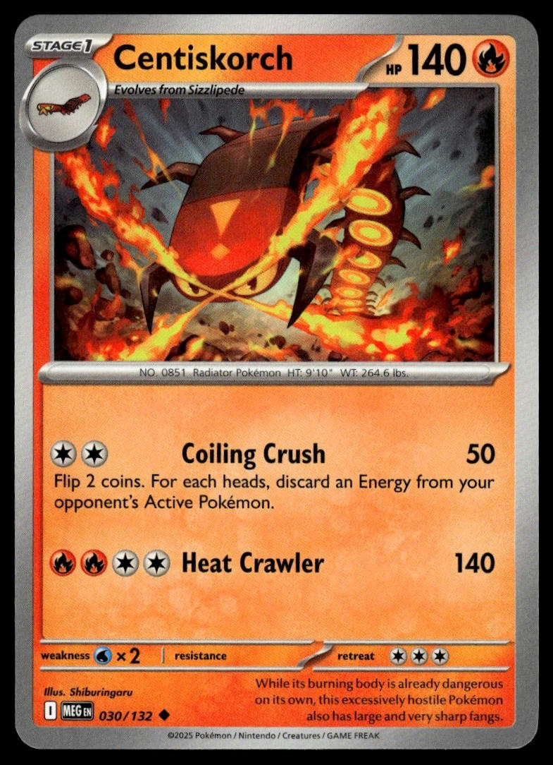 ME01: Mega Evolution #030/132 Centiskorch