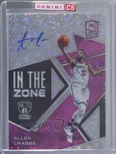 2018-19 Panini Spectra In the Zone Neon Pink Prizm /25 Allen Crabbe #IZ-ACB Auto