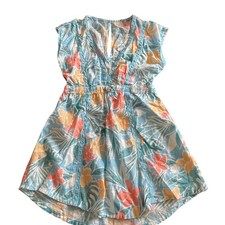 Abercrombie Kids Girls Blue Tropical Floral M...