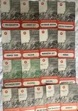 SHEFFIELD UNITED HOME PROGRAMMES 1961-62 ~ YOU CHOOSE WHICH ONES YOU WANT