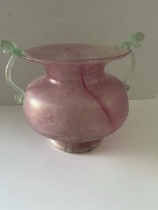Murano Vase Pink | eBay