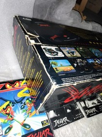 Atari Jaguar Console Box with Zool 2 Box - Some Inserts (No System or Console)