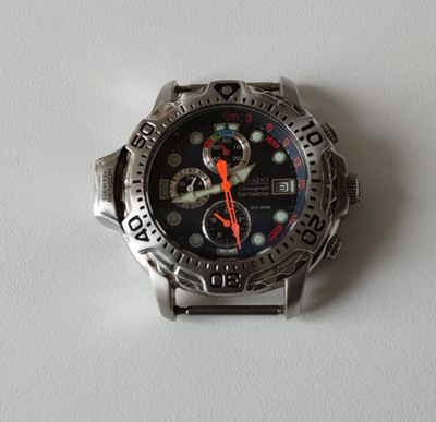 Rivado Chronograph Taucheruhr Depthmeter W.R. 200M