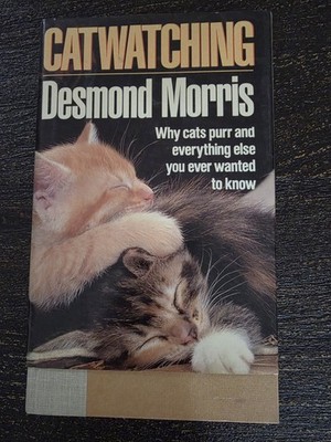 Catwatching by Desmond Morris Hardocver VG 1986