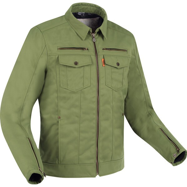 Blouson moto SEGURA PATROL toutes saisons pour homme en textile noir