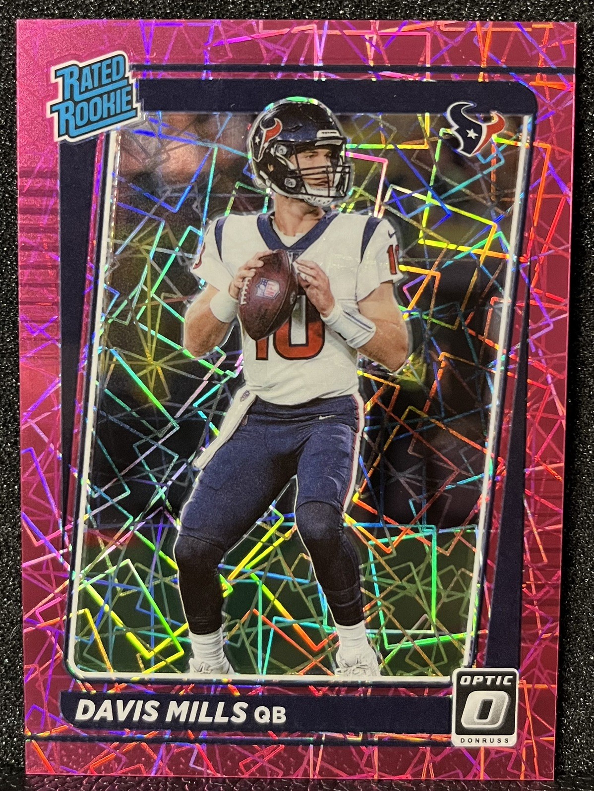 Davis Mills 2021 Donruss Optic Pink Velocity /79 #222 🔥🔥