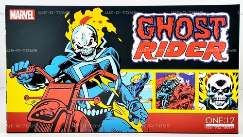 Marvel Ghost Rider & Hell Cycle BBTS Vengeance Edition Figure 2023 One:12 - Picture 3 of 11