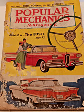 1958 Edsel . 1957 Popular Mechanics review