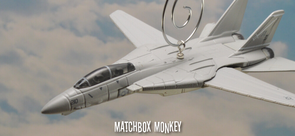 F-14 クリスマス オーナメント F-14 Tomcat VF-32 USS Kennedy US Navy Christmas Ornament