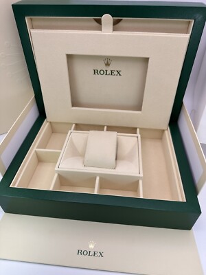Original ♛ Rolex Watch Big Box X-LARGE + Booklets* set + COSC Tag