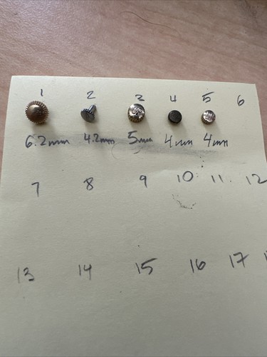 Girard Perregaux Mido Lucien Piccard gold plated Stainless crown