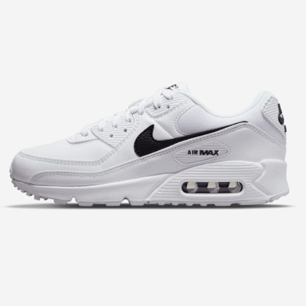 Женские кроссовки Nike Air Max 90 Белый / черный (DH8010-101) Размер US 5~12