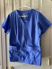 Adar Pro Scrubs For Women - Elevated V-Neck Scrub Top - P4212 -SZ Medium NWOT