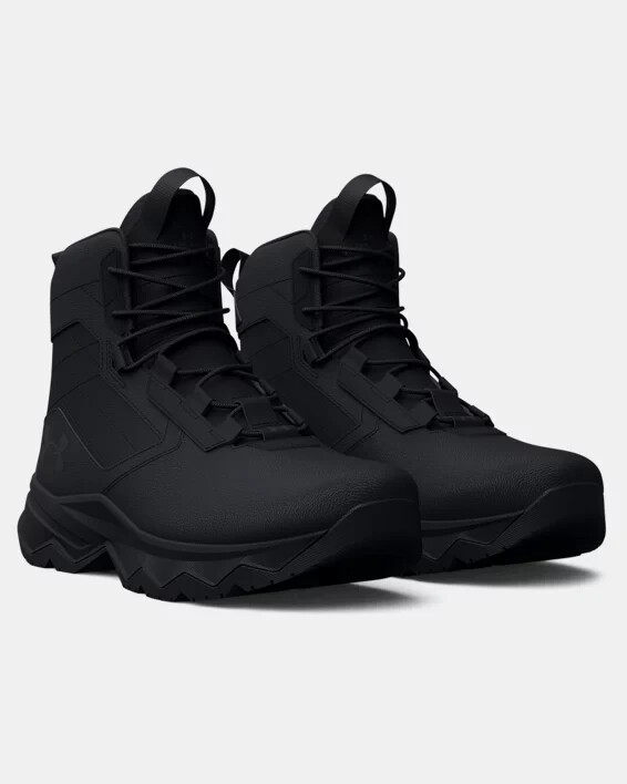 Under Armour UA Stellar G2 Mens Tactical Boots Black Size 8 3025578