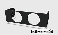 Universal Din Gauge Pod - 52mm 2-116 Double Pod Radio Mount Universal Din Gauge Pod - 52mm 2-116 Double Pod Radio Mount