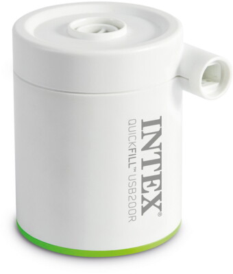 Intex elektrische Luftpumpe Air Pump quickfill USB200R 200l/min mit Akku 66637