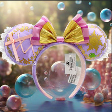 Disney Princess Tangled Rapunzel Minnie Mouse Ear Headband Disneyland 2025