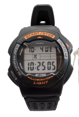 Casio WS-100H Uhr Alarm, Chronograph, Tag/Datum, Timer, Wasserdicht.