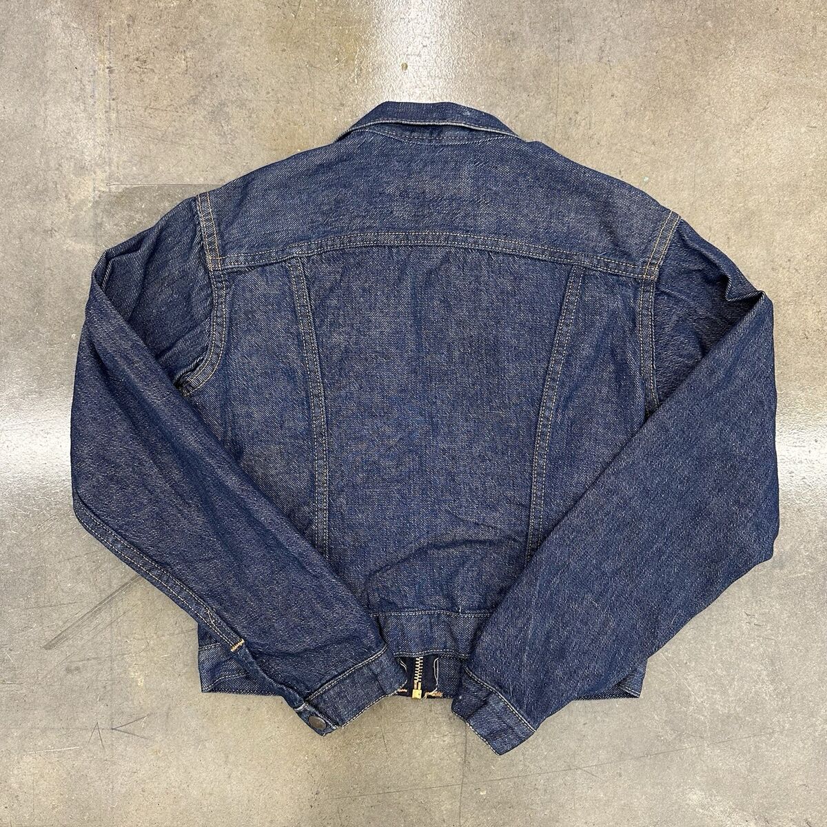 Vintage 1950s Wrangler 11MJZ Size 14 Kids Denim Jacket Made Vintage 1950s Wrangler 11MJZ Size 14 Kids Denim Jacket Made